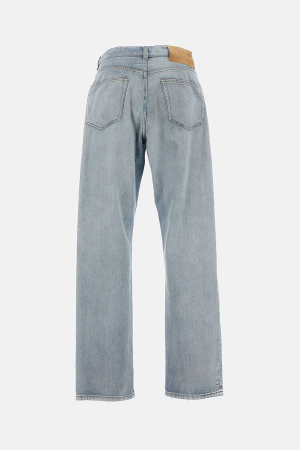 MM6 Maison Margiela Denim 5 Pockets Jeans - Clear Blue