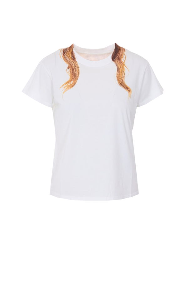 MM6 Maison Margiela Printed T-Shirt - White