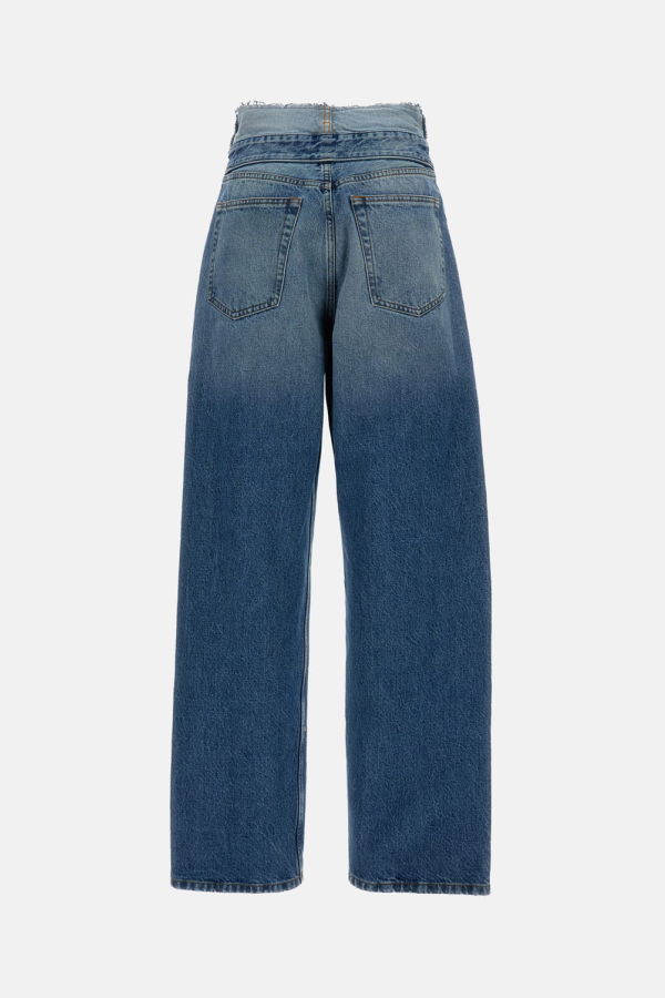MM6 Maison Margiela 5 Pockets Trousers - Blue