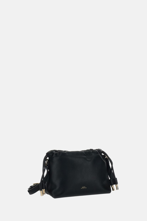 A.P.C. Ninon Mini Shoulder Bag - Black