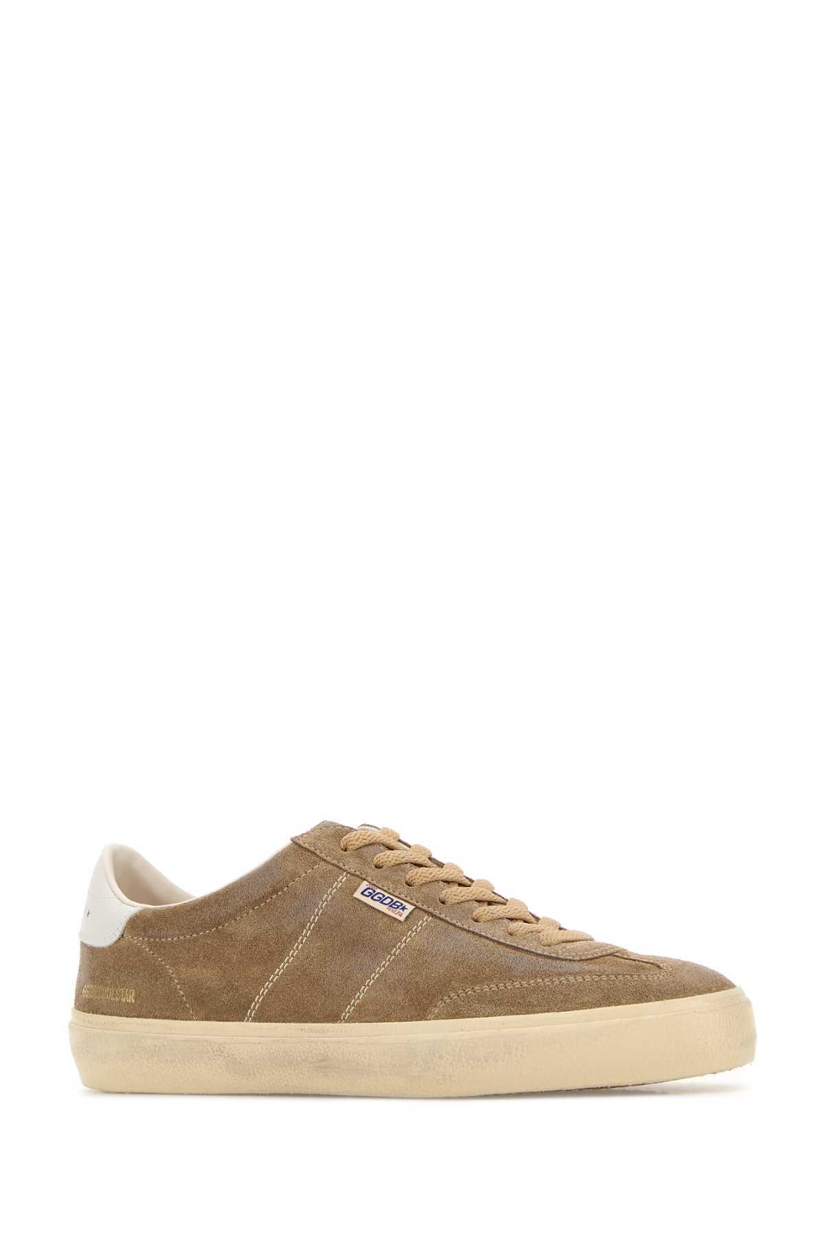Golden Goose Biscuit Suede Soul Star Sneakers - TOBACCOWHITEMILK - Image 2 of 2