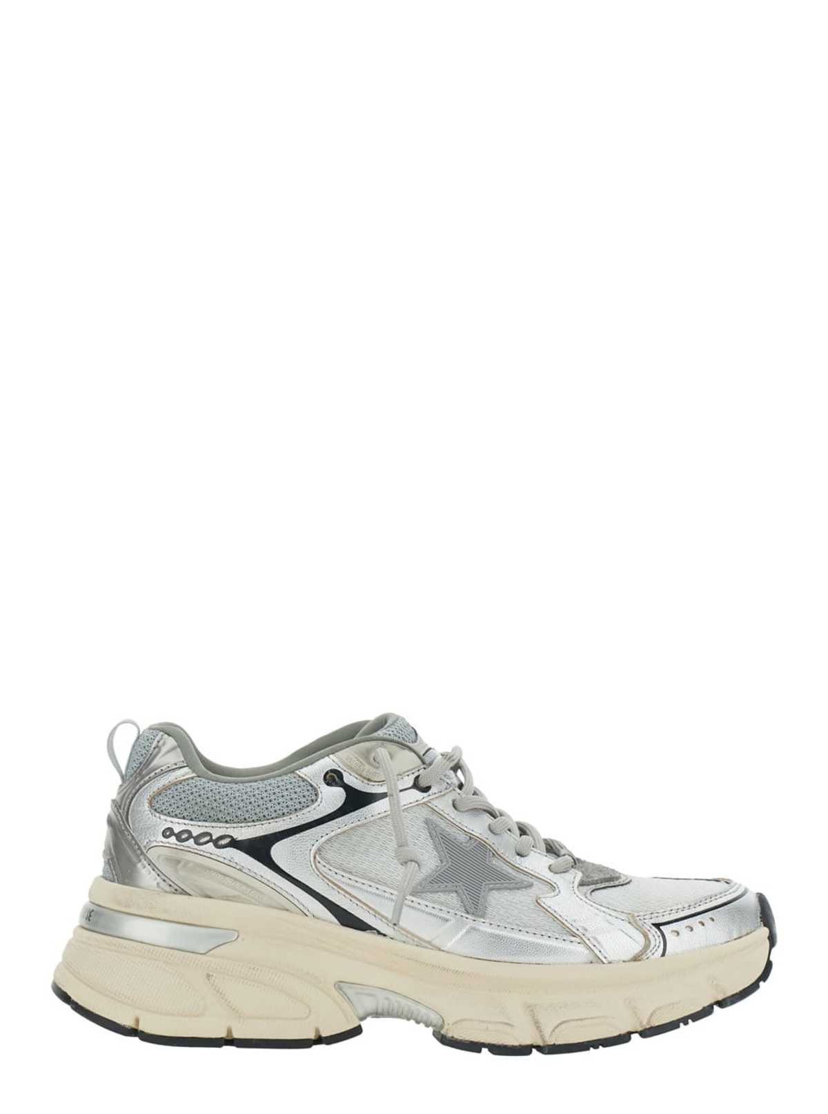 Golden Goose Lightstar Low Top Sneakers - Gray - Image 1 of 4