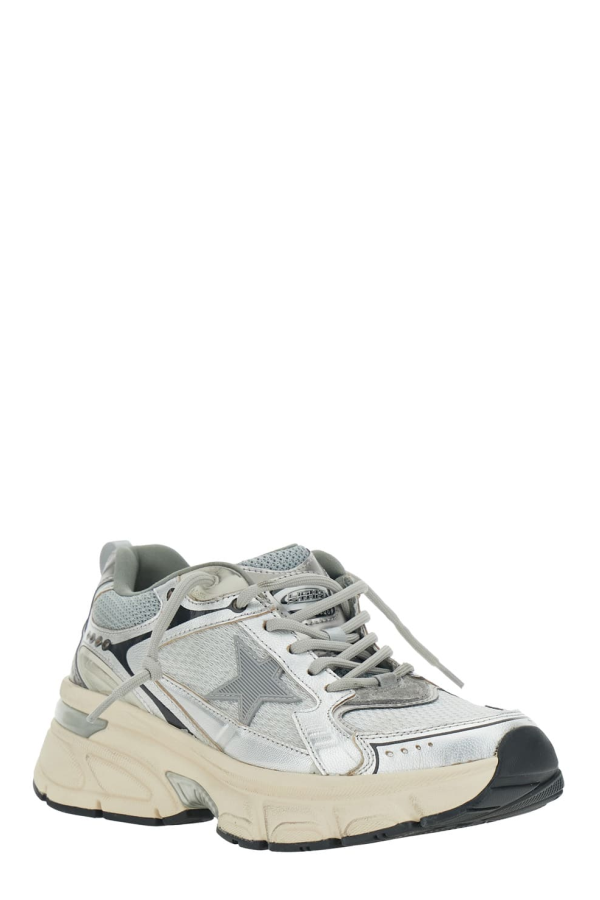 Golden Goose Lightstar Low Top Sneakers - Gray