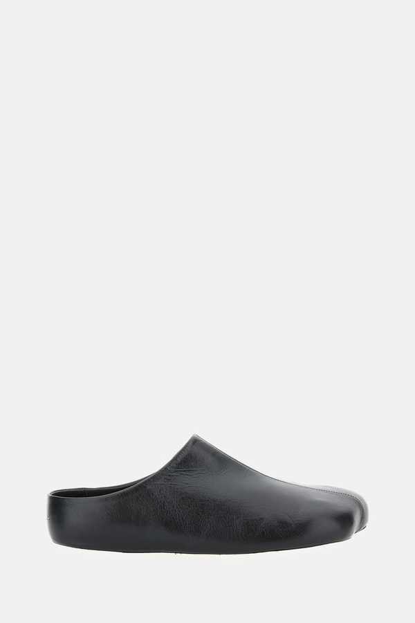 MM6 Maison Margiela Factory Mules - Black