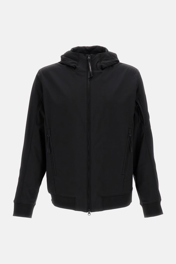 C.P. Company Shell-R Hooded Jacket - Black