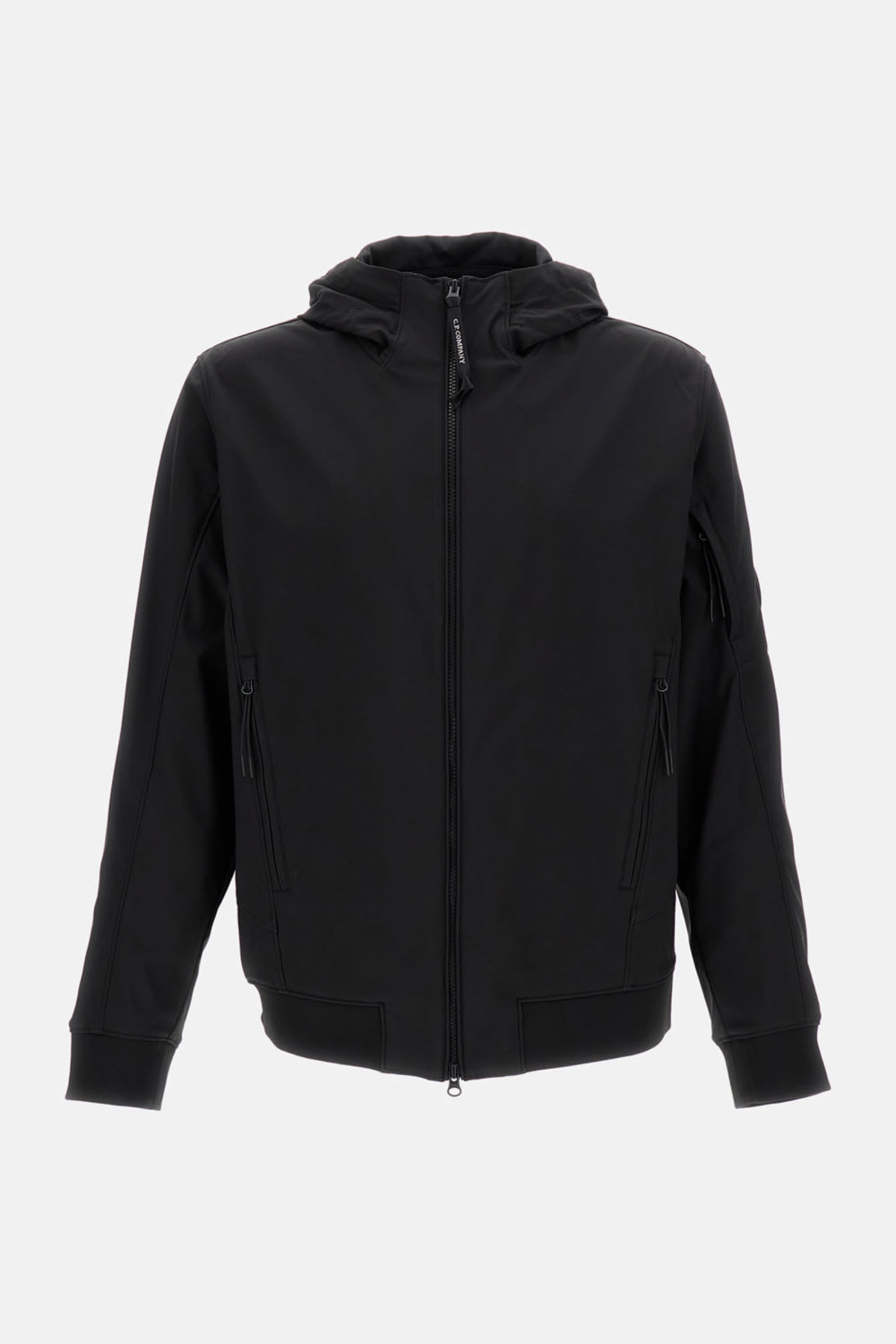C.P. Company Shell-R Hooded Jacket - Black - Image 1 of 3
