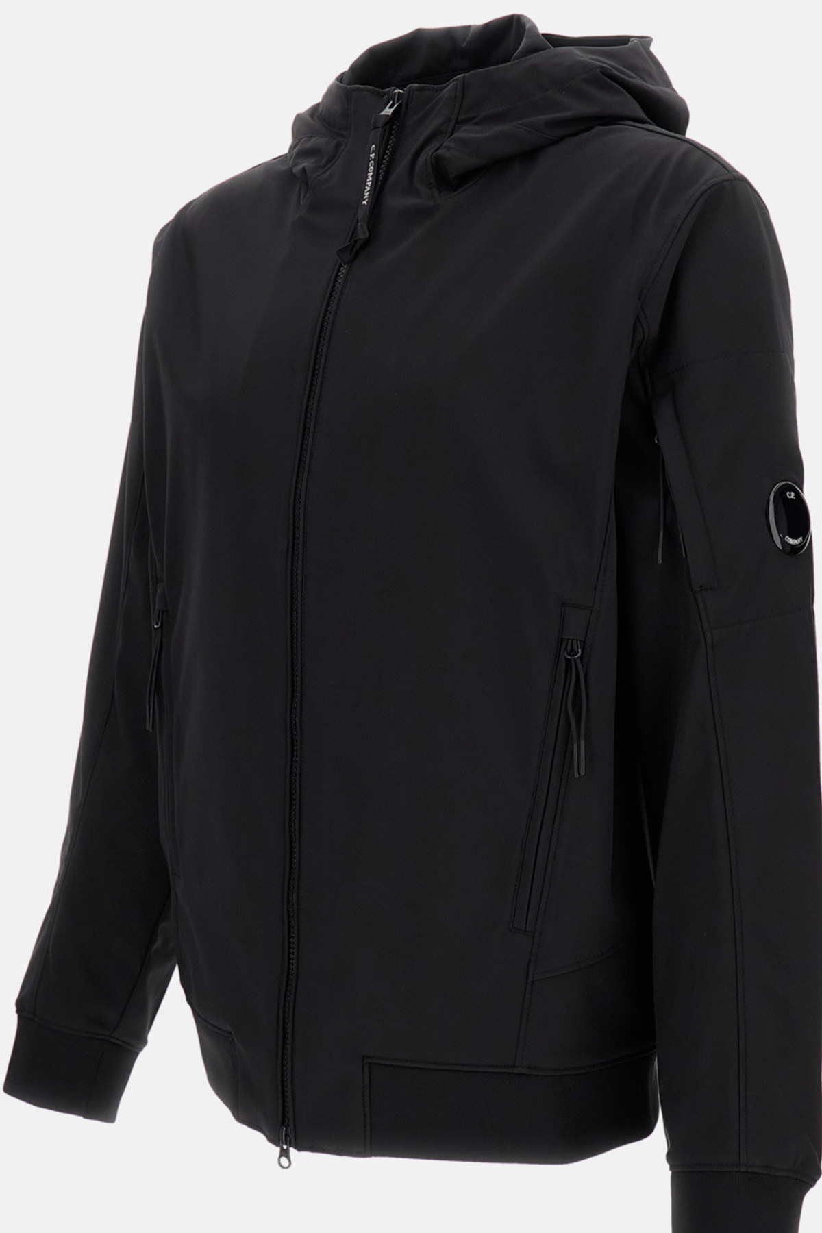 C.P. Company Shell-R Hooded Jacket - Black - Image 3 of 3