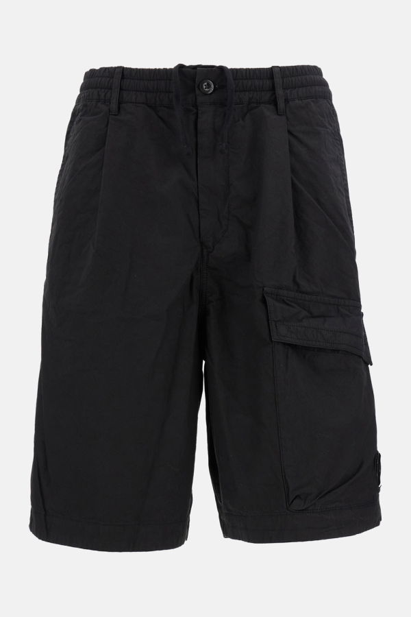 C.P. Company Boxy Lens Shorts - Black
