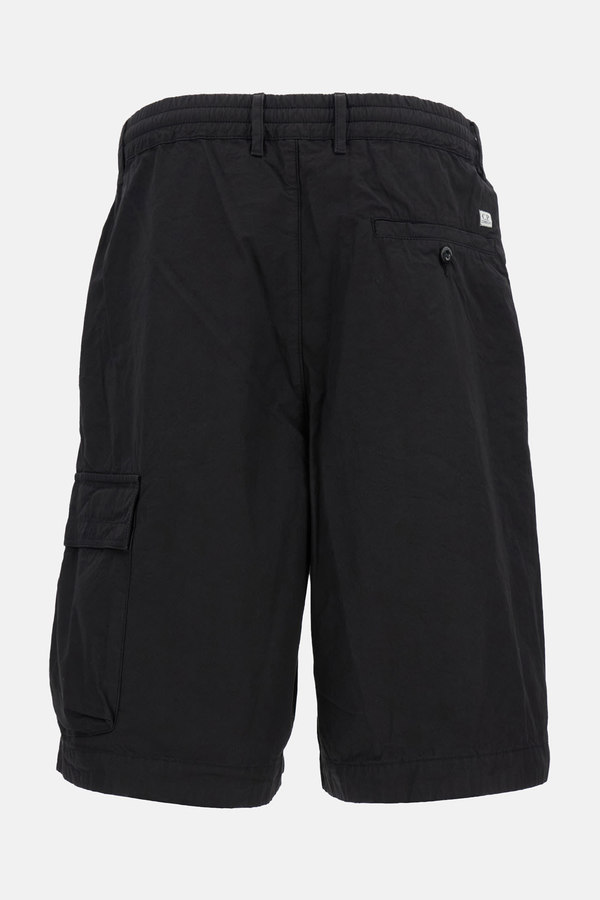 C.P. Company Boxy Lens Shorts - Black