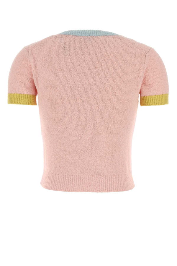 Kenzo Pink Cotton Blend Sweater - Flamingo Pink