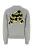 Kenzo Grey Wool Blend Sweater - Pale Grey - Thumbnail 2
