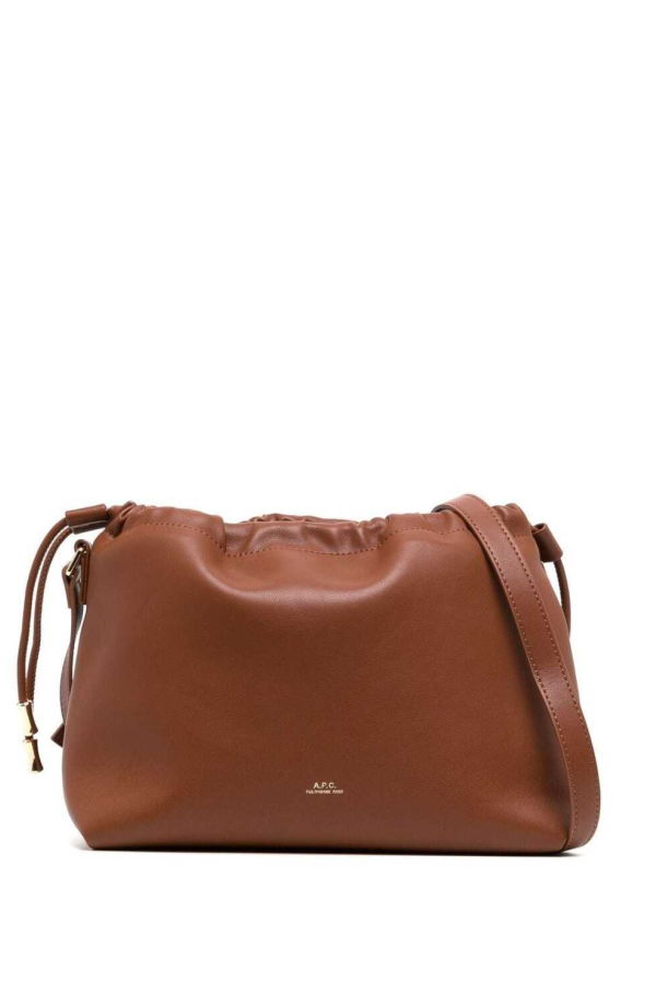 A.P.C. Crossbody Shoulder Bag - Brown