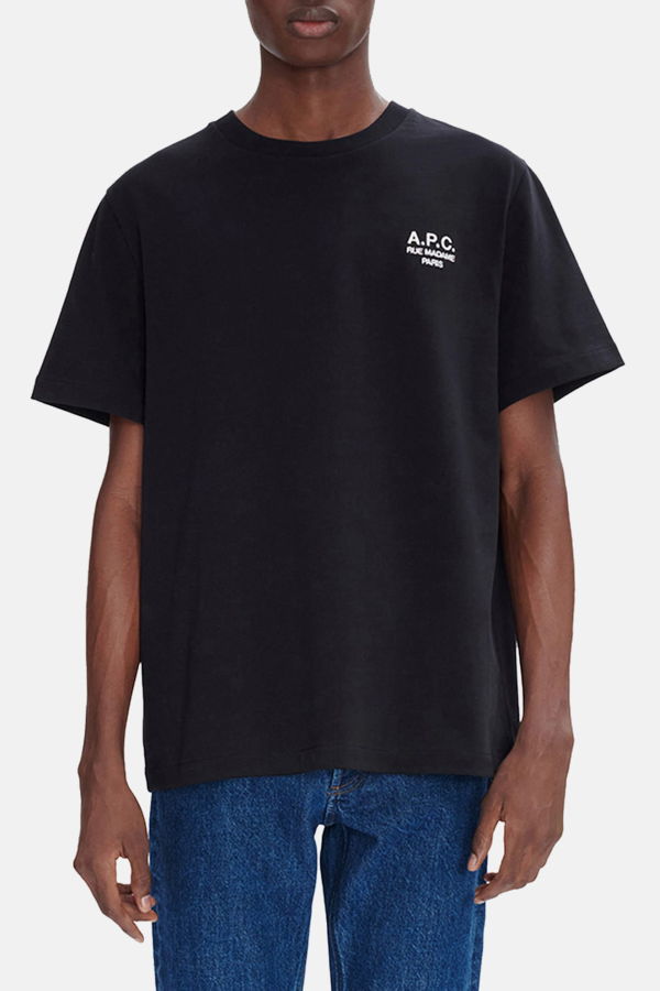 A.P.C. T-Shirt Standard Rue Madame Tee - Black