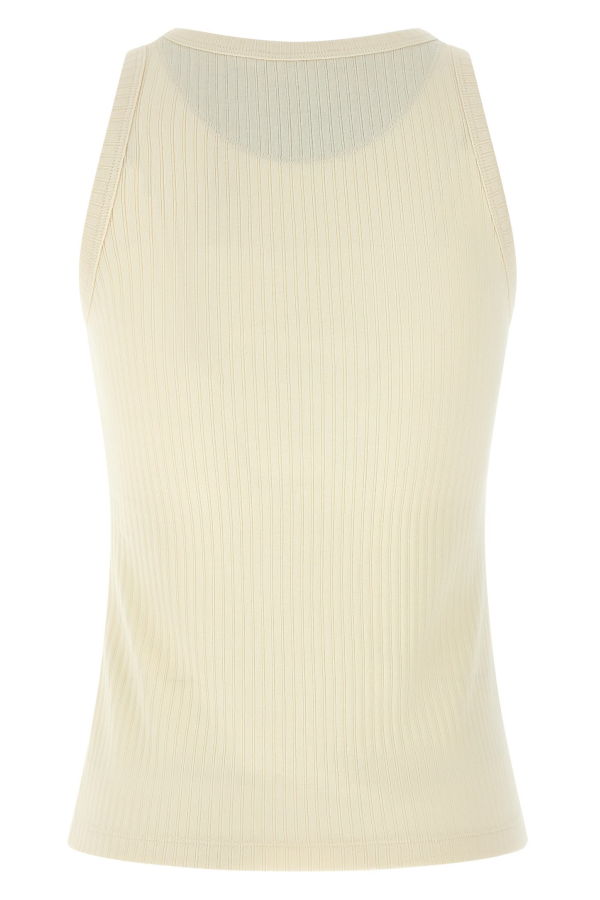 Marni Logo Patch Tank Top - Beige