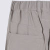 MM6 Maison Margiela Light Grey Cotton Pants - Gray - Thumbnail 4