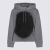 MM6 Maison Margiela Cotton Sweatshirt - Gray - Thumbnail 1