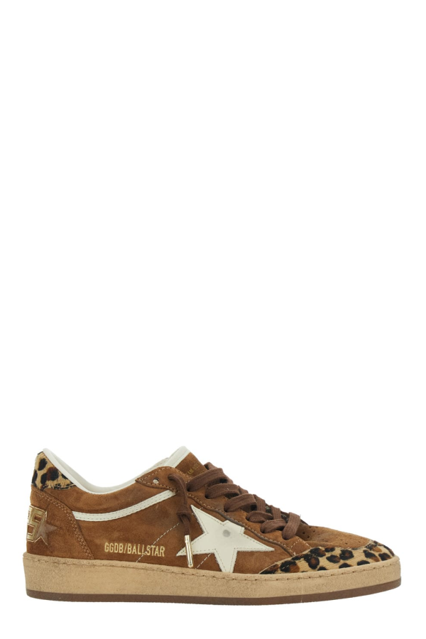 Golden Goose Ballstar Low Top Sneakers - Brown