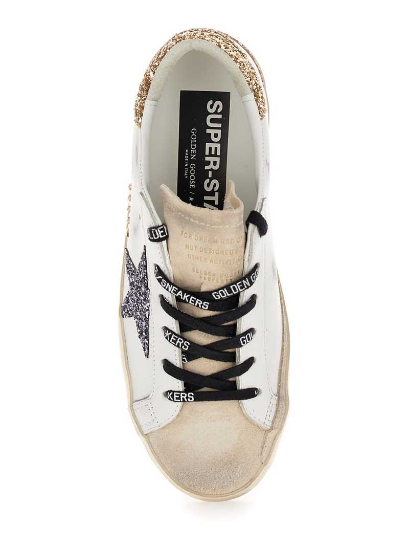Golden Goose Superstar Low Top Sneakers - White
