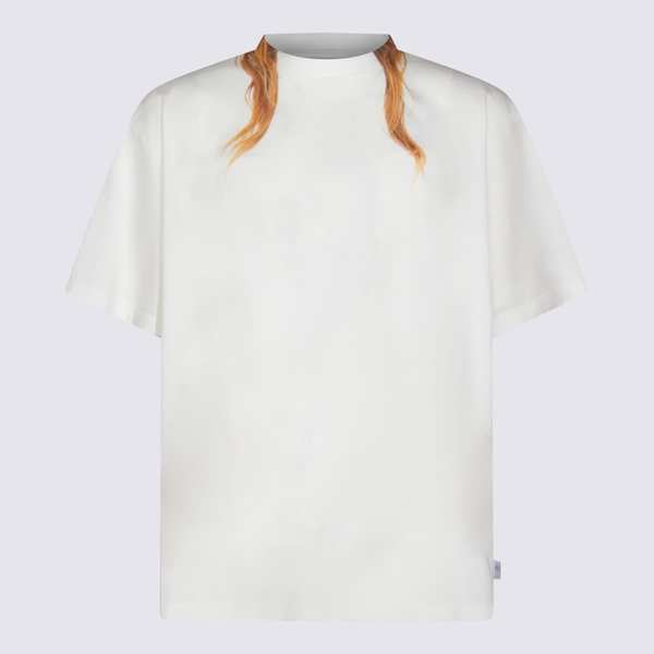 MM6 Maison Margiela Cotton T-Shirt - White MM6 Maison Margiela Cotton T-Shirt - White