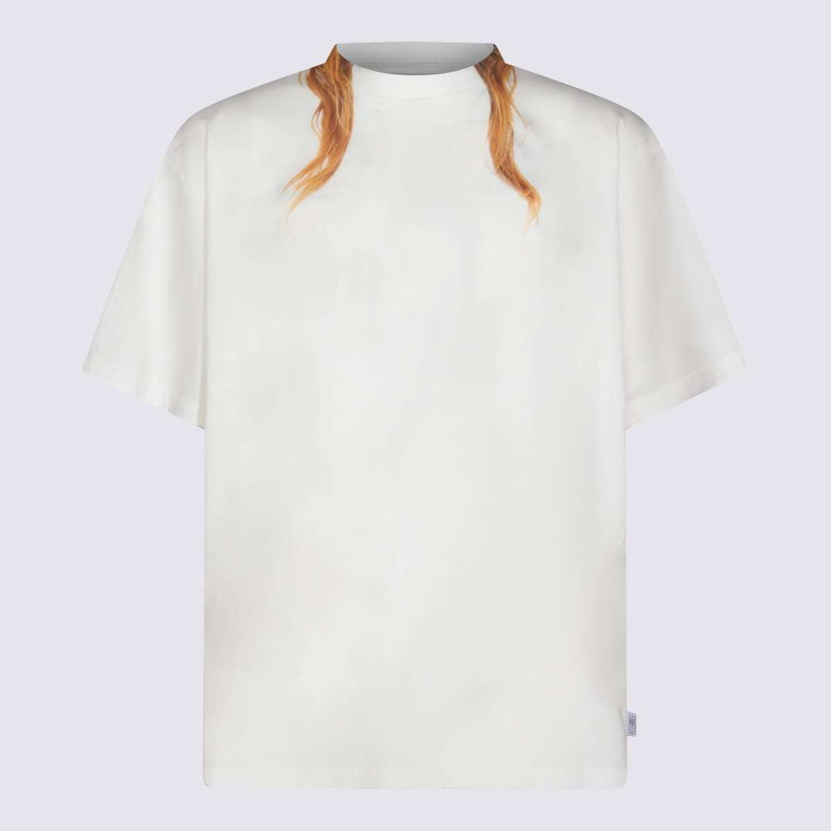 MM6 Maison Margiela Cotton T-Shirt - White - Image 1 of 4