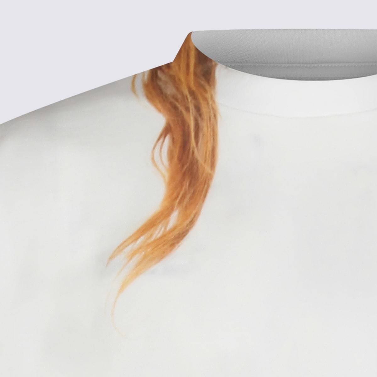 MM6 Maison Margiela Cotton T-Shirt - White - Image 3 of 4