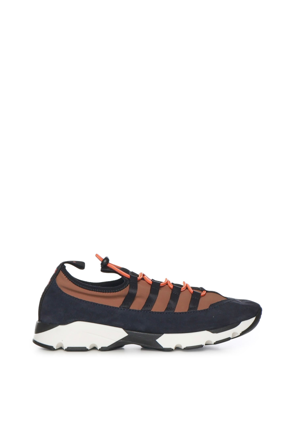 Marni Lycra Running Sneaker - Light Brown/Blue