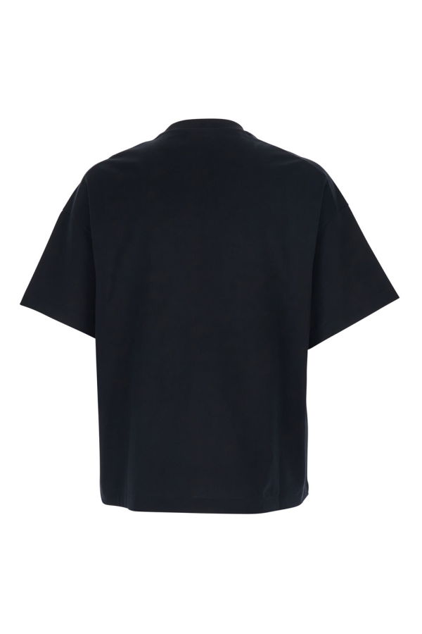 Jil Sander Maxi Logo Crewneck T-Shirt - Black