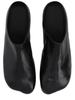 MM6 Maison Margiela Anatomical Leather Sabot Shoes - Black - Thumbnail 3