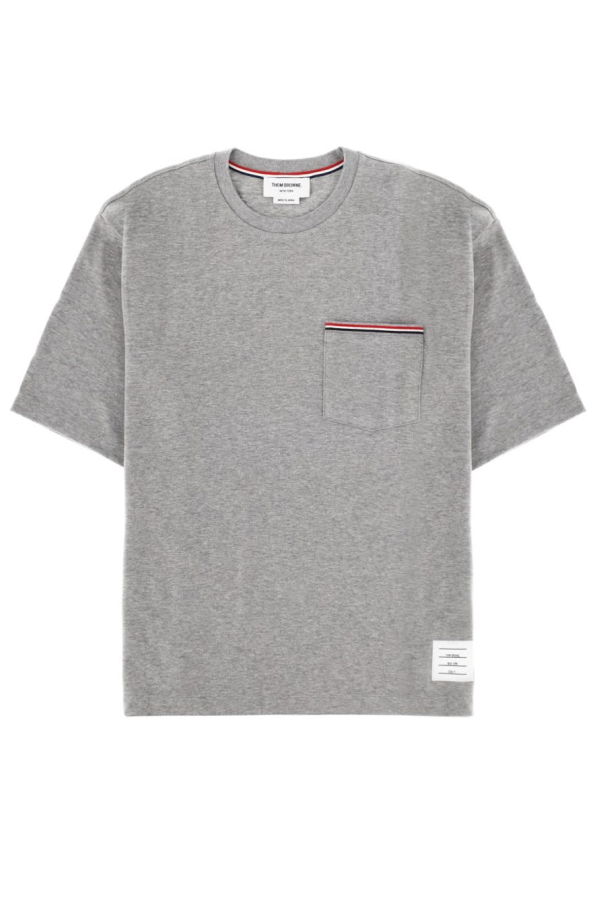 thom browne Milan T-Shirt - Gray