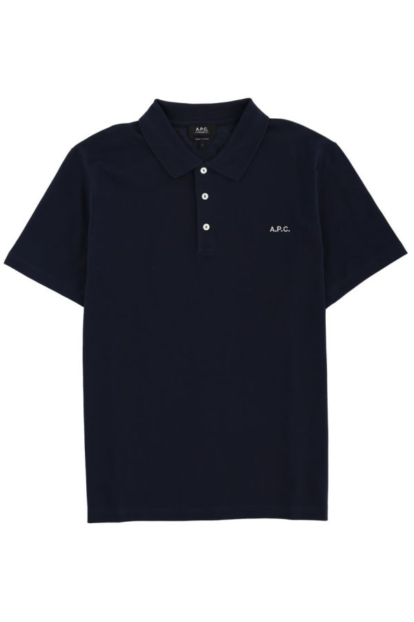 A.P.C. Standard Pole Polo Shirt - Blue