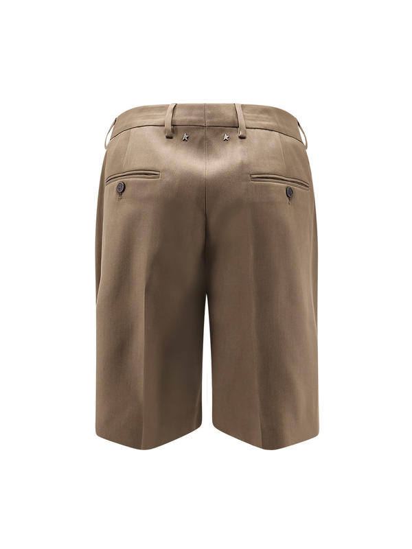 Golden Goose Virgin Wool Shorts - CUB
