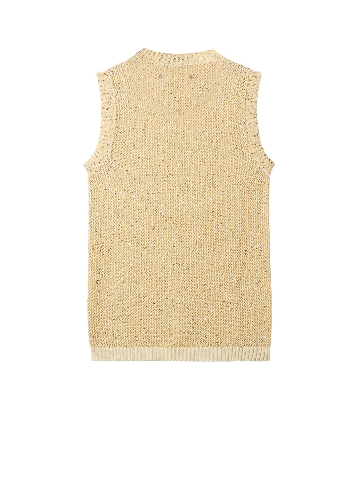Golden Goose Melyssa Sequin Sweater - Heritage White - Image 2 of 2