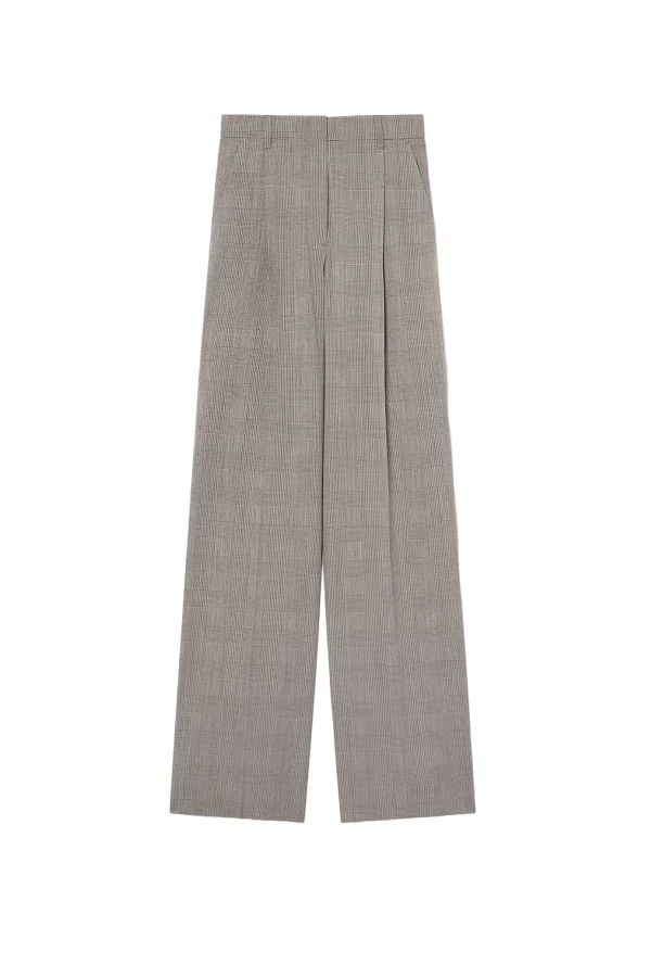 Golden Goose Naomi Virgin Wool Trousers - Grey Shades