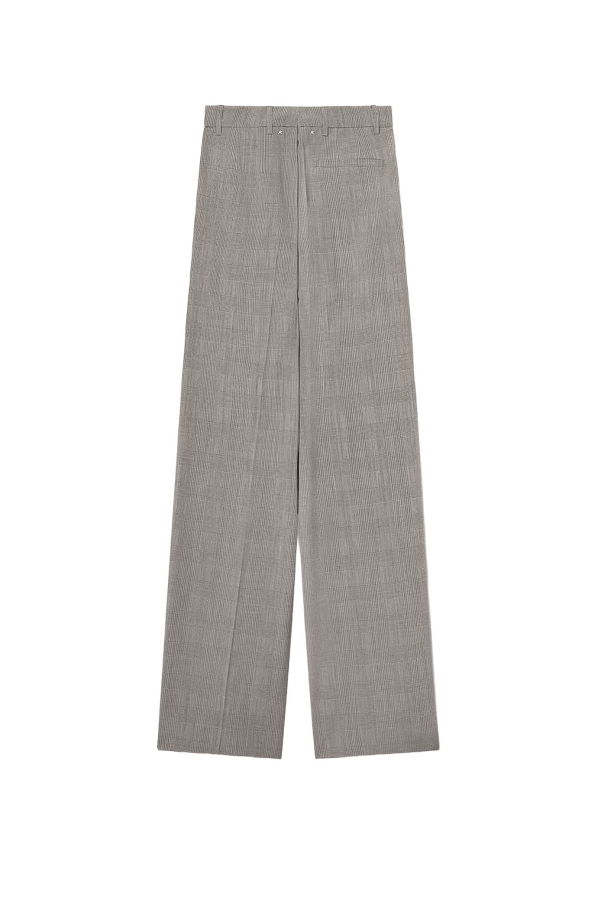 Golden Goose Naomi Virgin Wool Trousers - Grey Shades