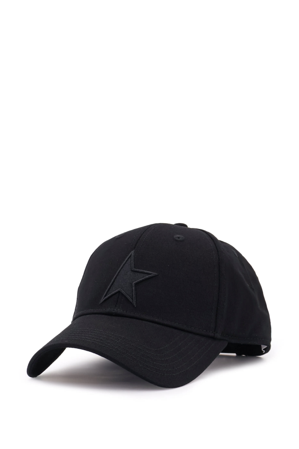 Golden Goose Cotton Hat - Black