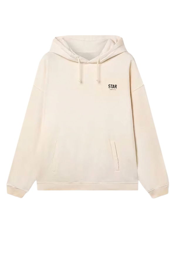 Golden Goose Oversized Cotton Sweatshirt - ARTIC WOLF