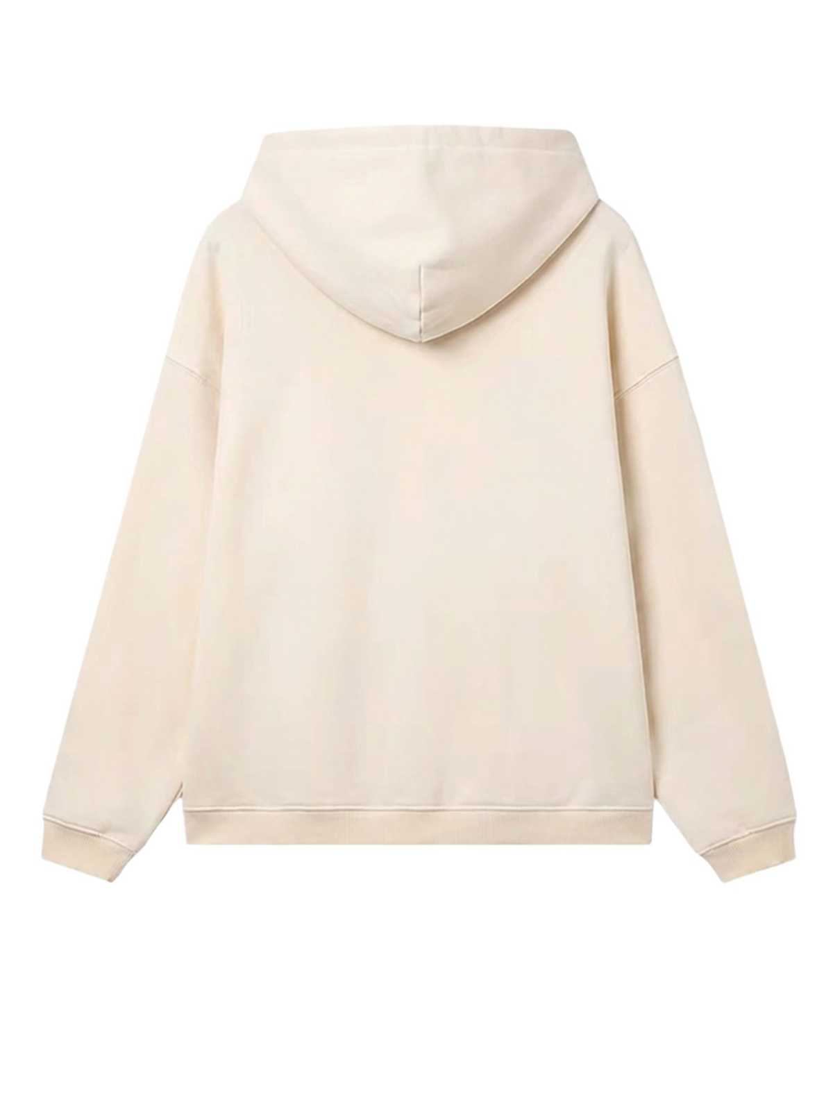 Golden Goose Oversized Cotton Sweatshirt - ARTIC WOLF - Image 2 of 3