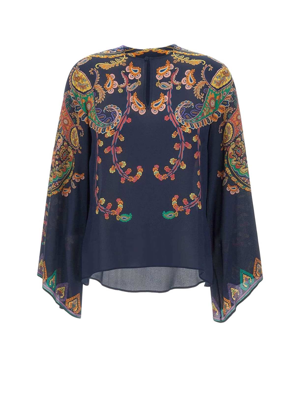 Etro Silk Shirt Top - Multicolor - Image 1 of 3