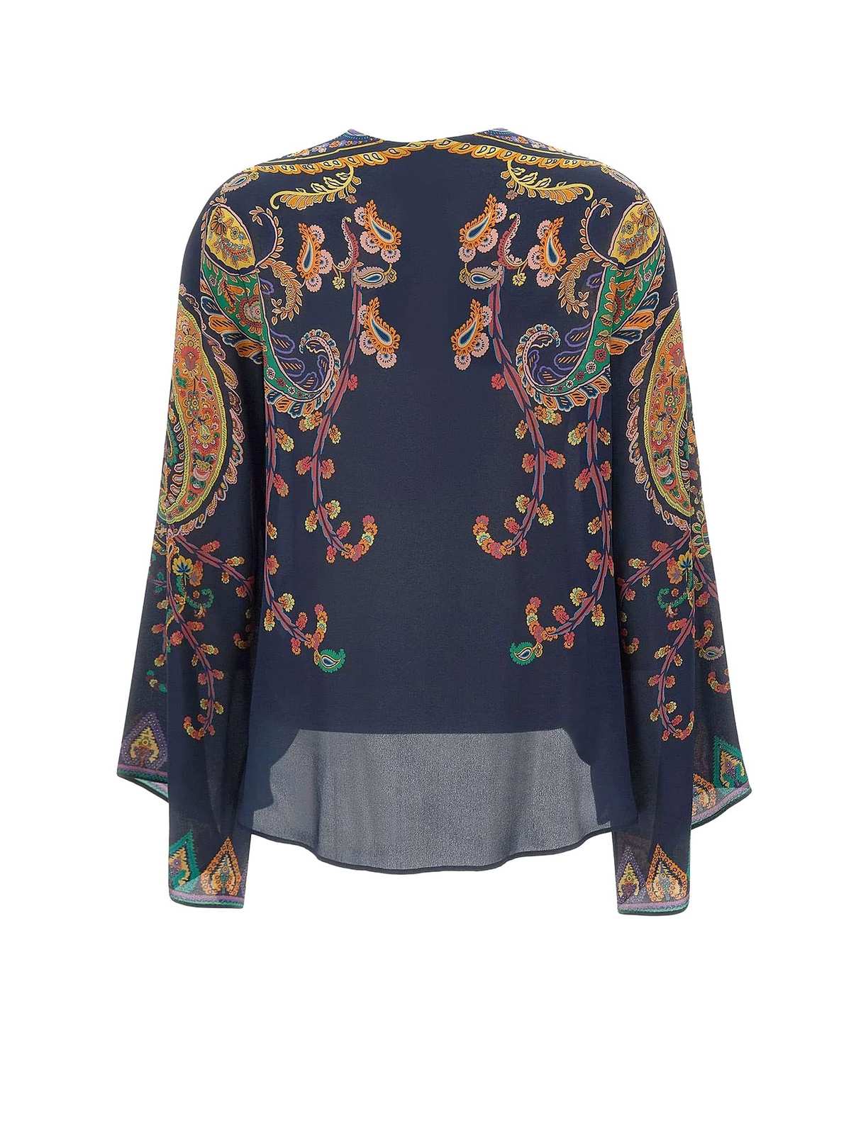 Etro Silk Shirt Top - Multicolor - Image 2 of 3