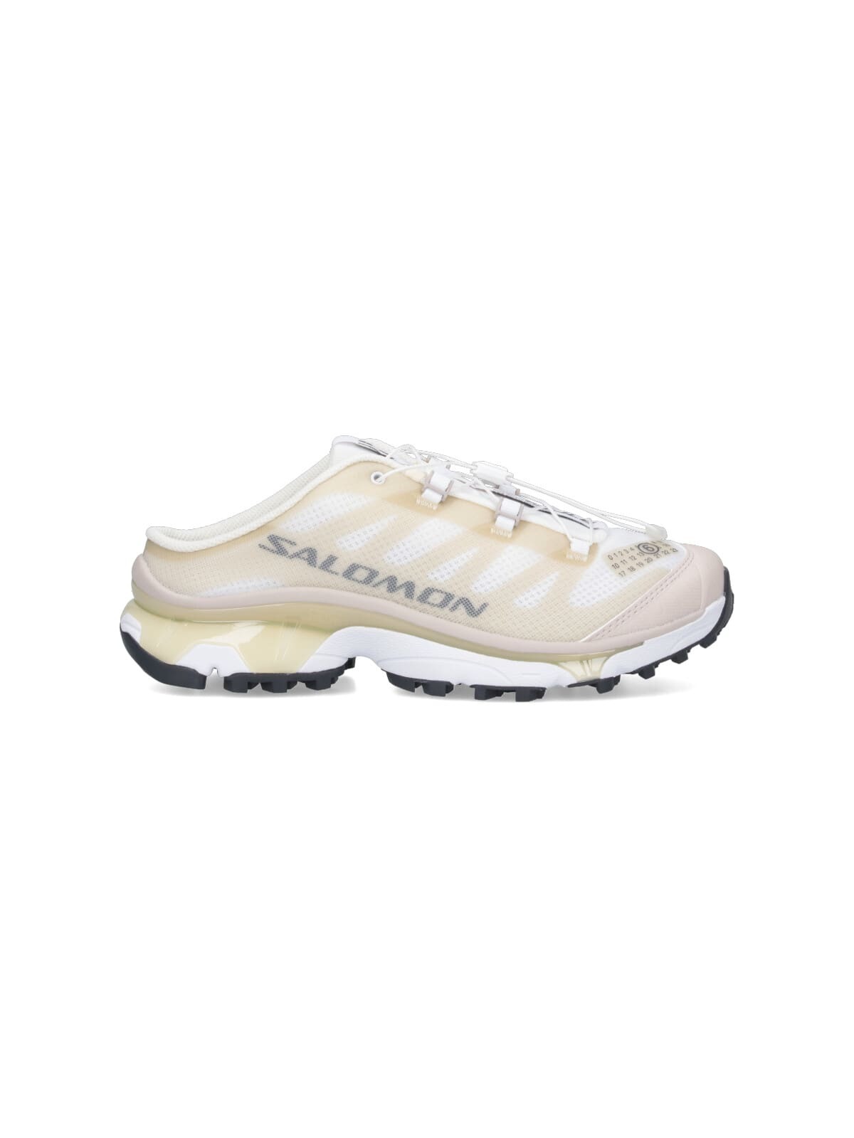 MM6 Maison Margiela X Salomon XT-4 Mules Sneakers - Beige - Image 1 of 5