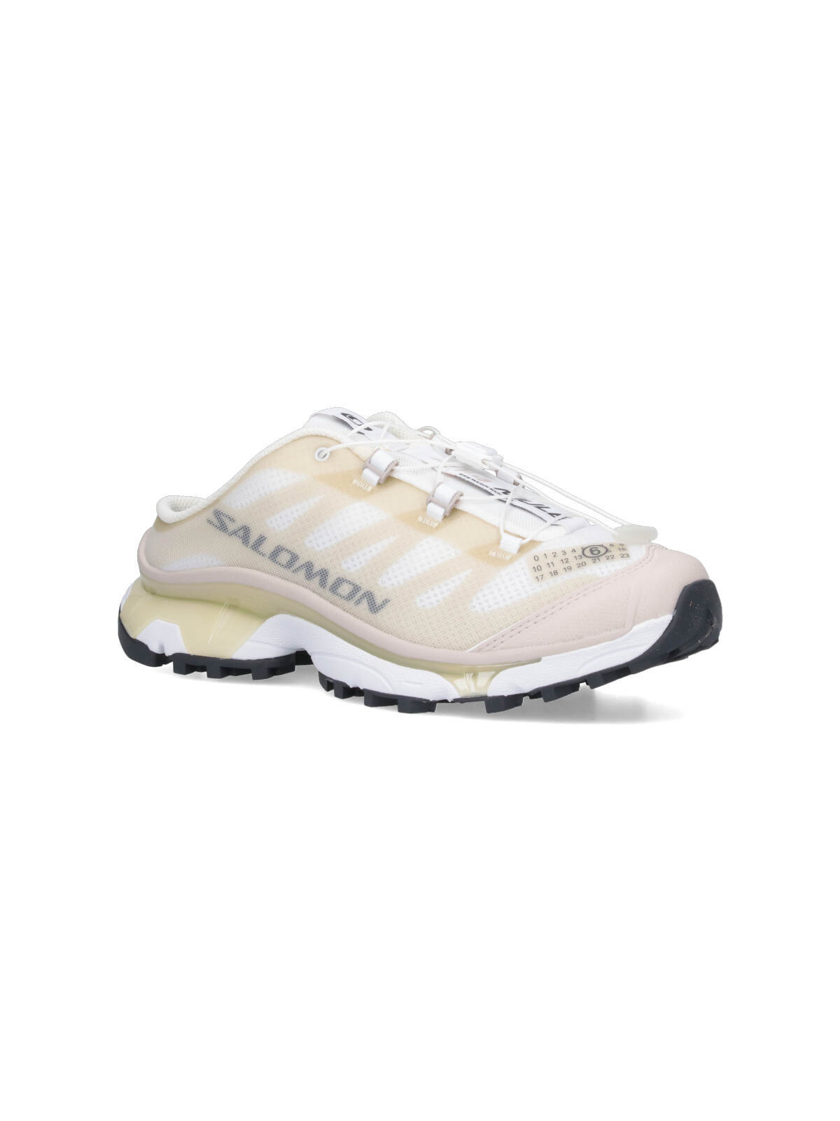 MM6 Maison Margiela X Salomon XT-4 Mules Sneakers - Beige - Image 2 of 5