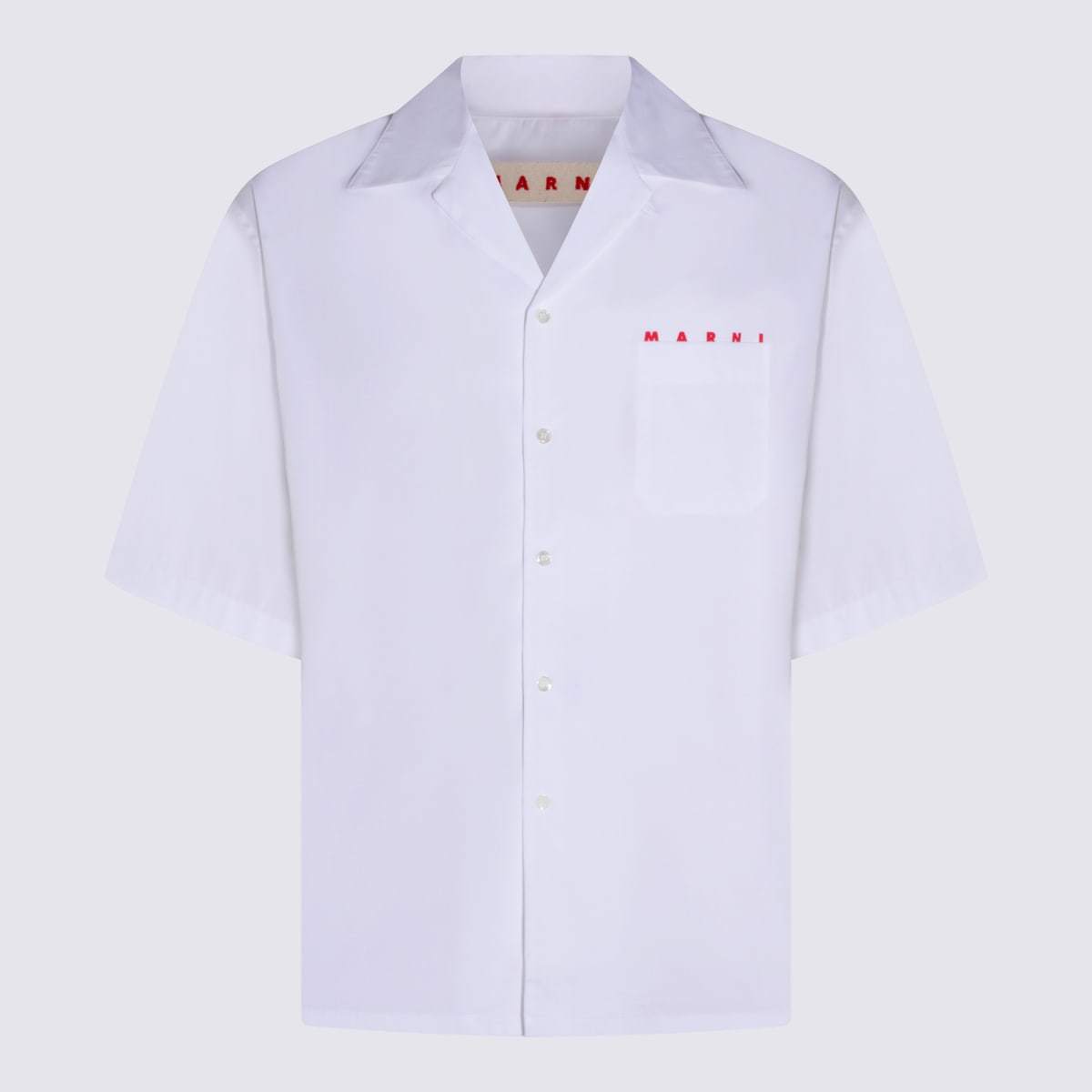 Marni Cotton Shirt - White - Image 1 of 3