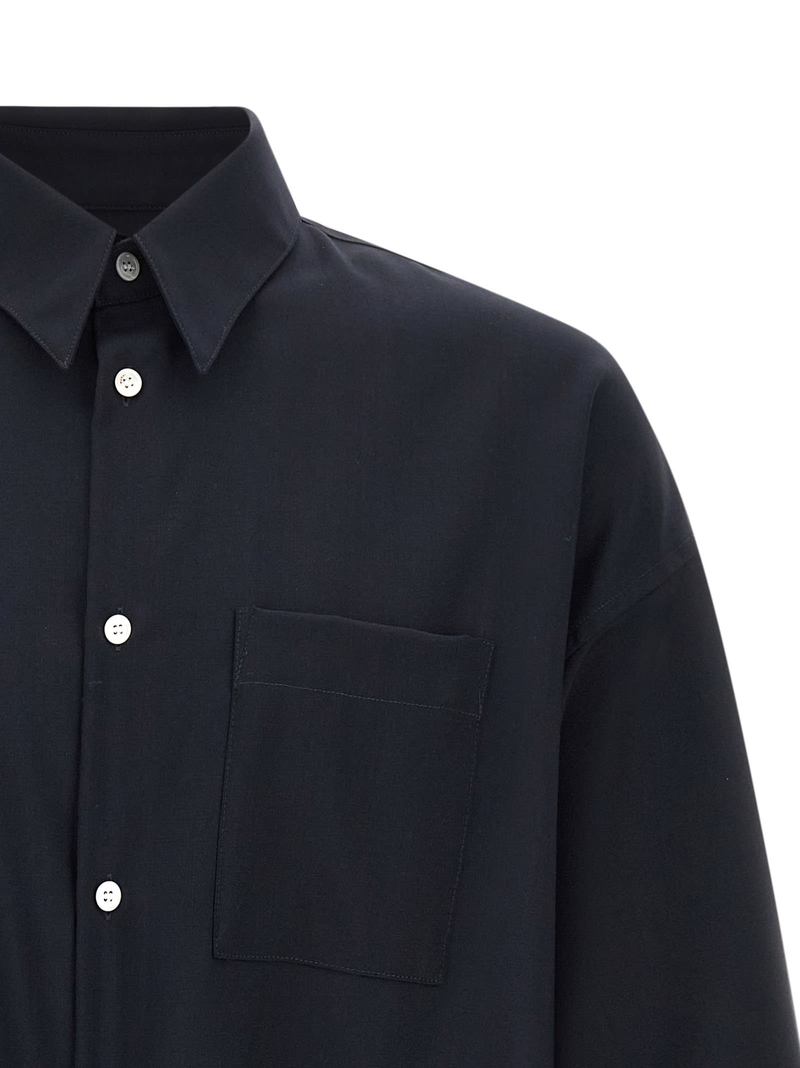 Marni Tropical Wool Shirt - Blue
