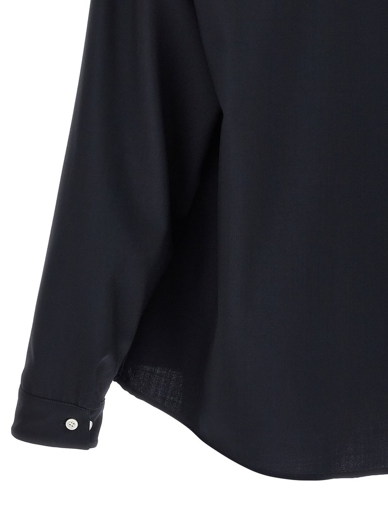 Marni Tropical Wool Shirt - Blue