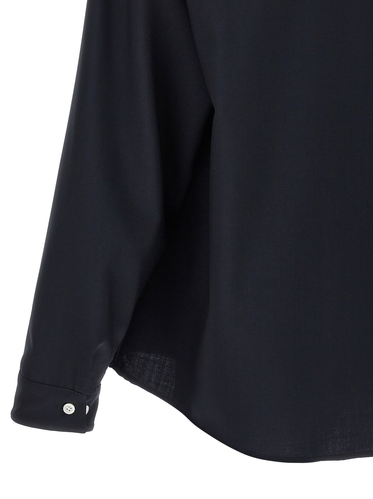 Marni Tropical Wool Shirt - Blue - Image 4 of 4