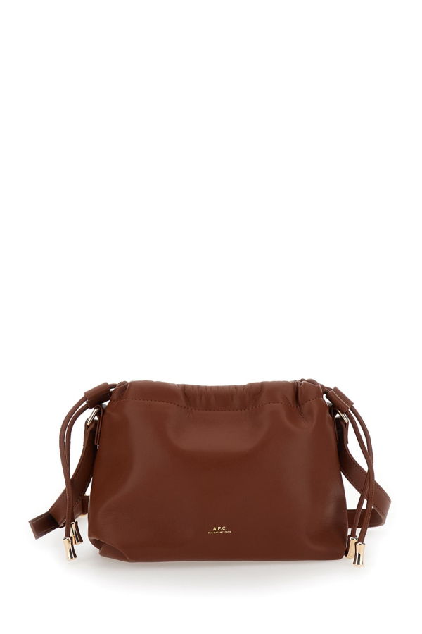 A.P.C. Ninon Mini Crossbody Bag - Brown