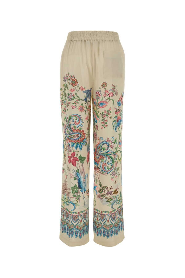 Etro Printed Satin Pants - X0802