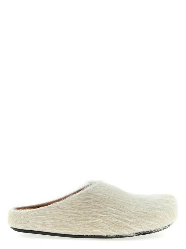 Marni Fussbett Sabots - White