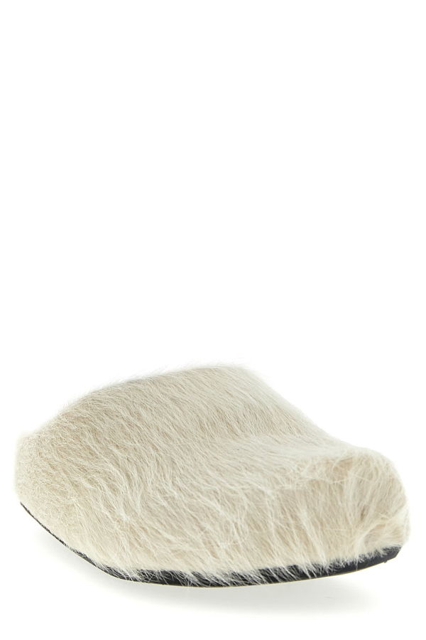 Marni Fussbett Sabots - White