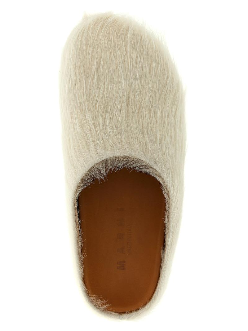 Marni Fussbett Sabots - White